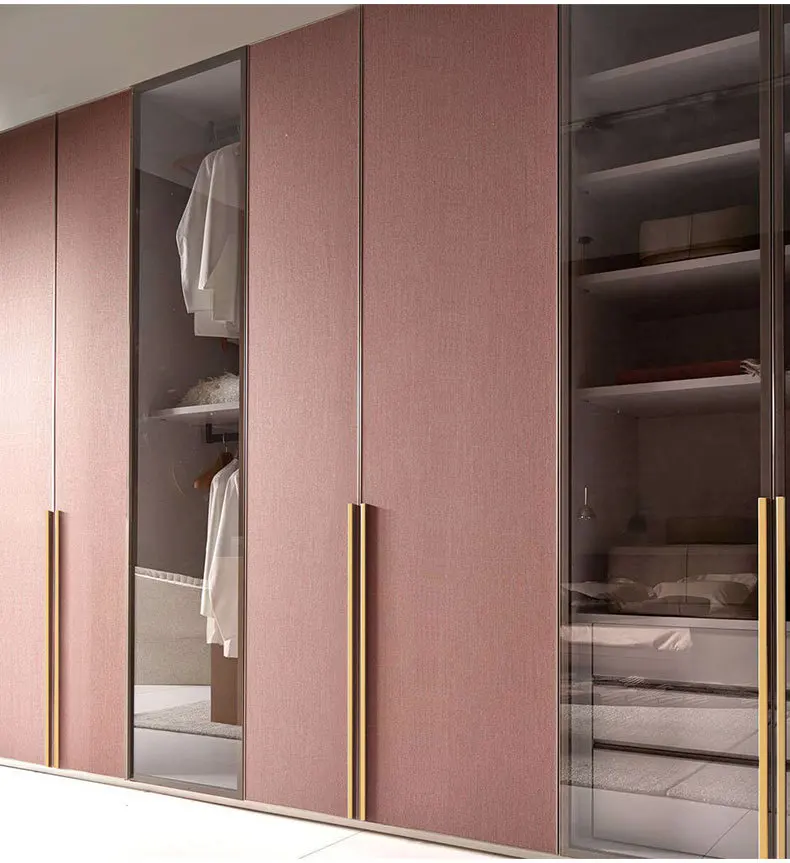 Furniture Handles Black Golden Cupboard Wardrobe Pulls Solid Aluminum Kitchen Cabinets Pulls Handles for Cabinets and Drawers