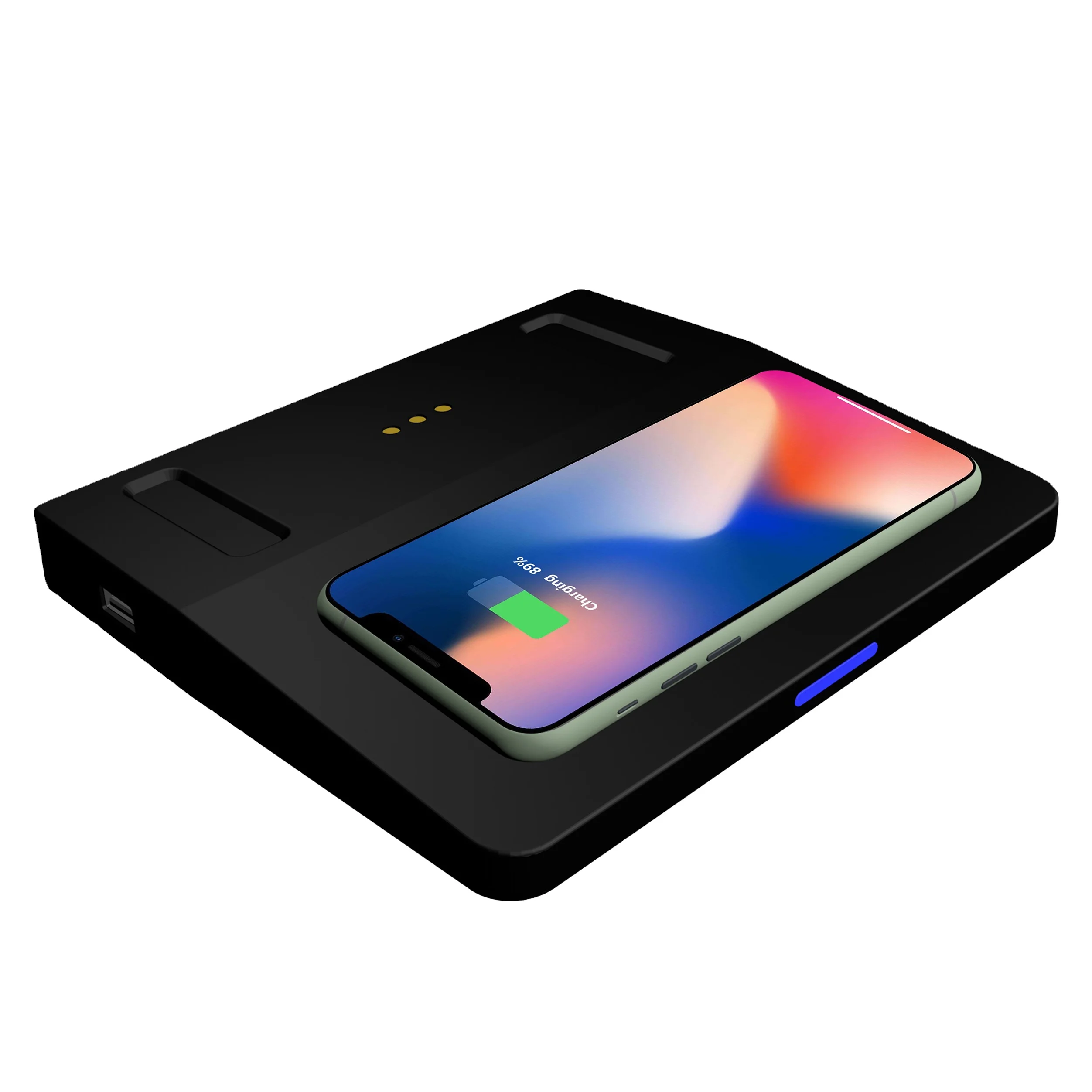 New Design 9.7 inch Desktop All in One Touch Screen Tablet Commercial Display with Battery for Bank Hotel Checking