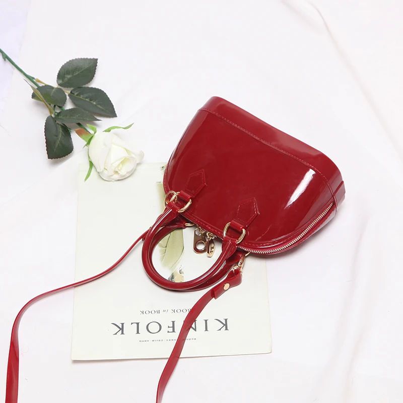 
Wholesale girls candy jelly bags kids cute summer Messenger Shell Bag 