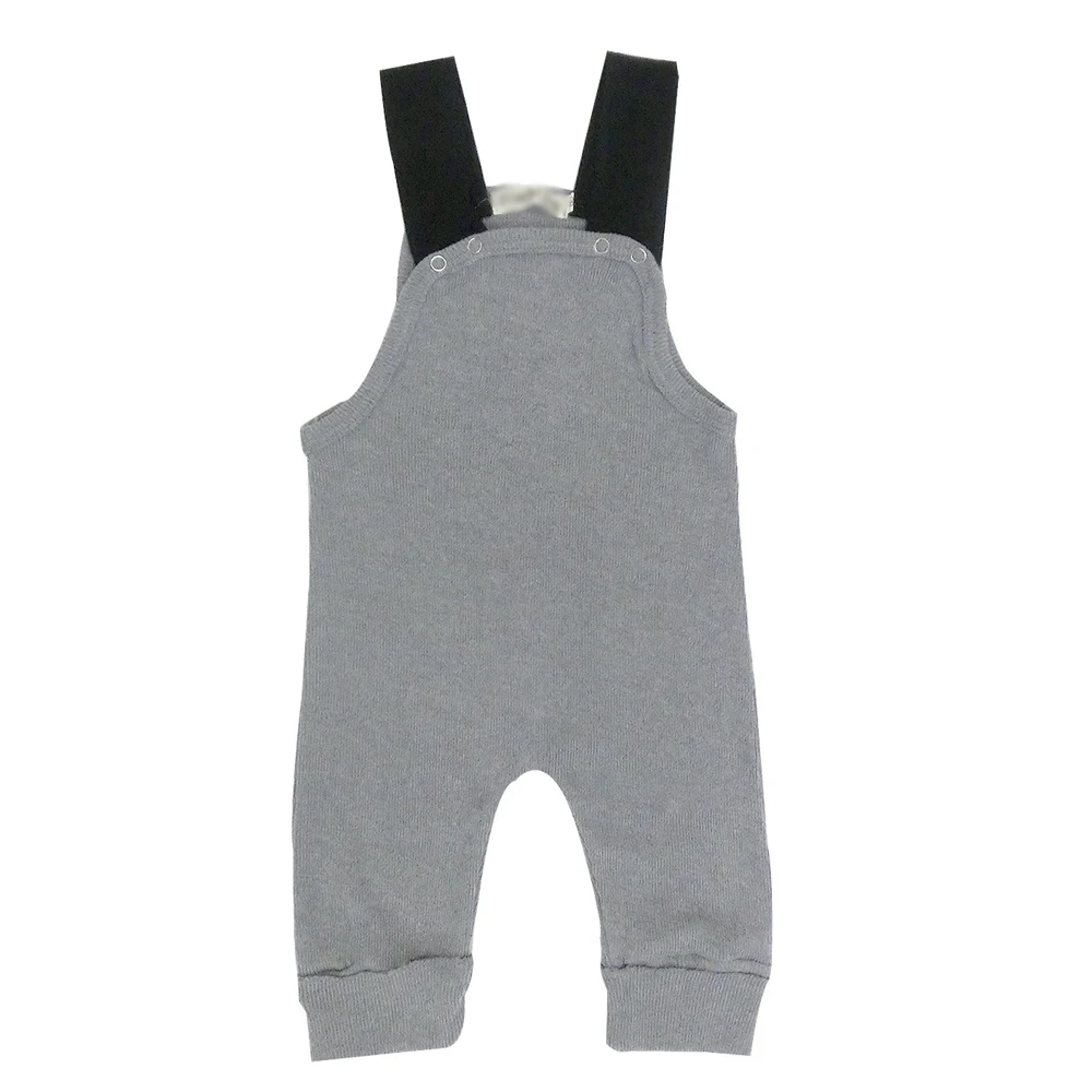 
wholesale baby boys clothes infants sleeveless solid color jumpsuit 
