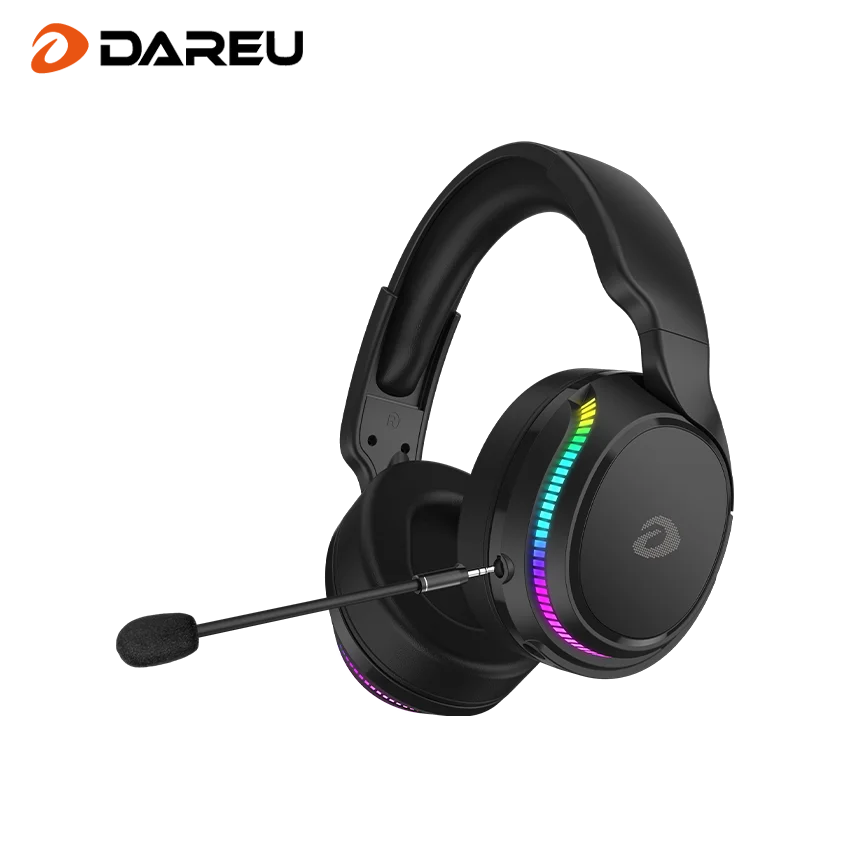 Dareu A710 Hot Sale Wireless Gaming Headset Good Quality Noise Cancelling Earphone With Microphone earbuds earphone high battery