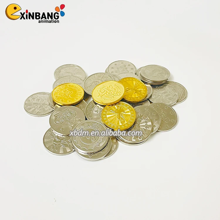 Оптовая продажа игровой автомат для аркадных игр жетон монета металлическая игровая торговый
