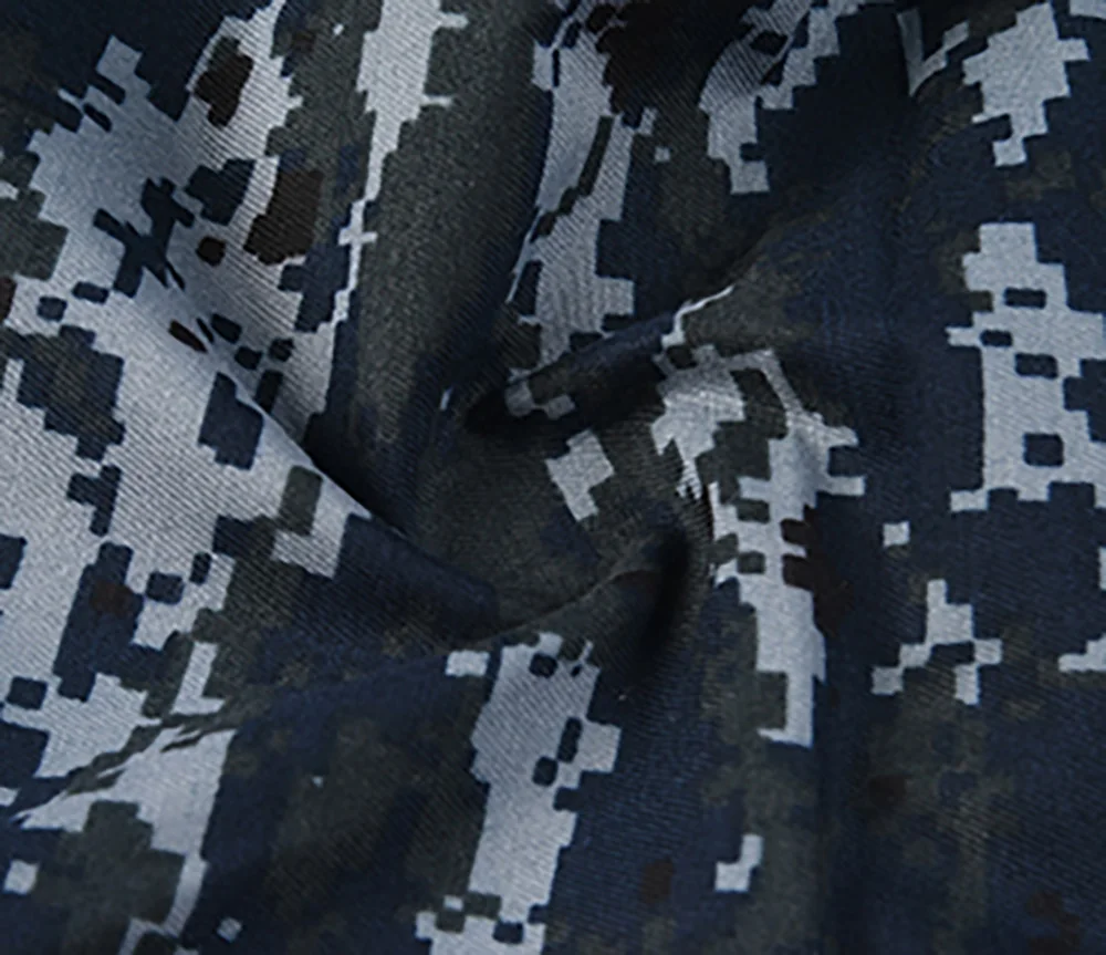 XINXING G2 Long Sleeve Combat Uniform Breathable Blue Digital Urban Camouflage Frog Suit Rip Stop Tactical Uniform
