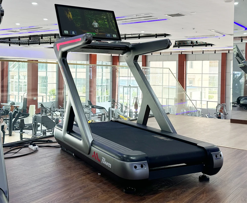 TZ-6000A  Commercial  Treadmill Touch  Screen gym equipment machine safe performance and favorable price