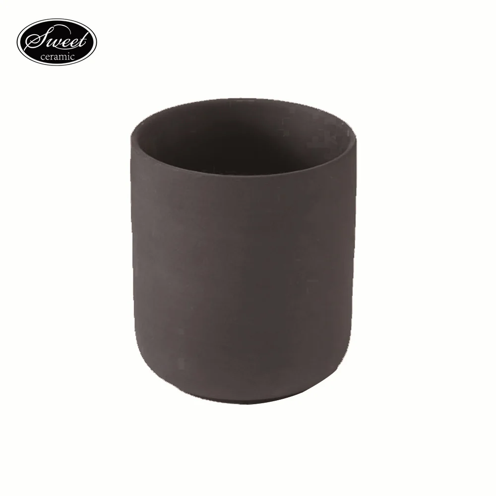 Customized logo manufacturer sales aromatherapy candle Cup ceramic household European candle jar handmade Cup