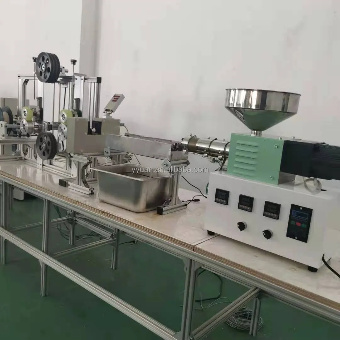 SJ35 lab mini 3D filament production line desktop for laboratory extruding machine extrusor  Small  extruder