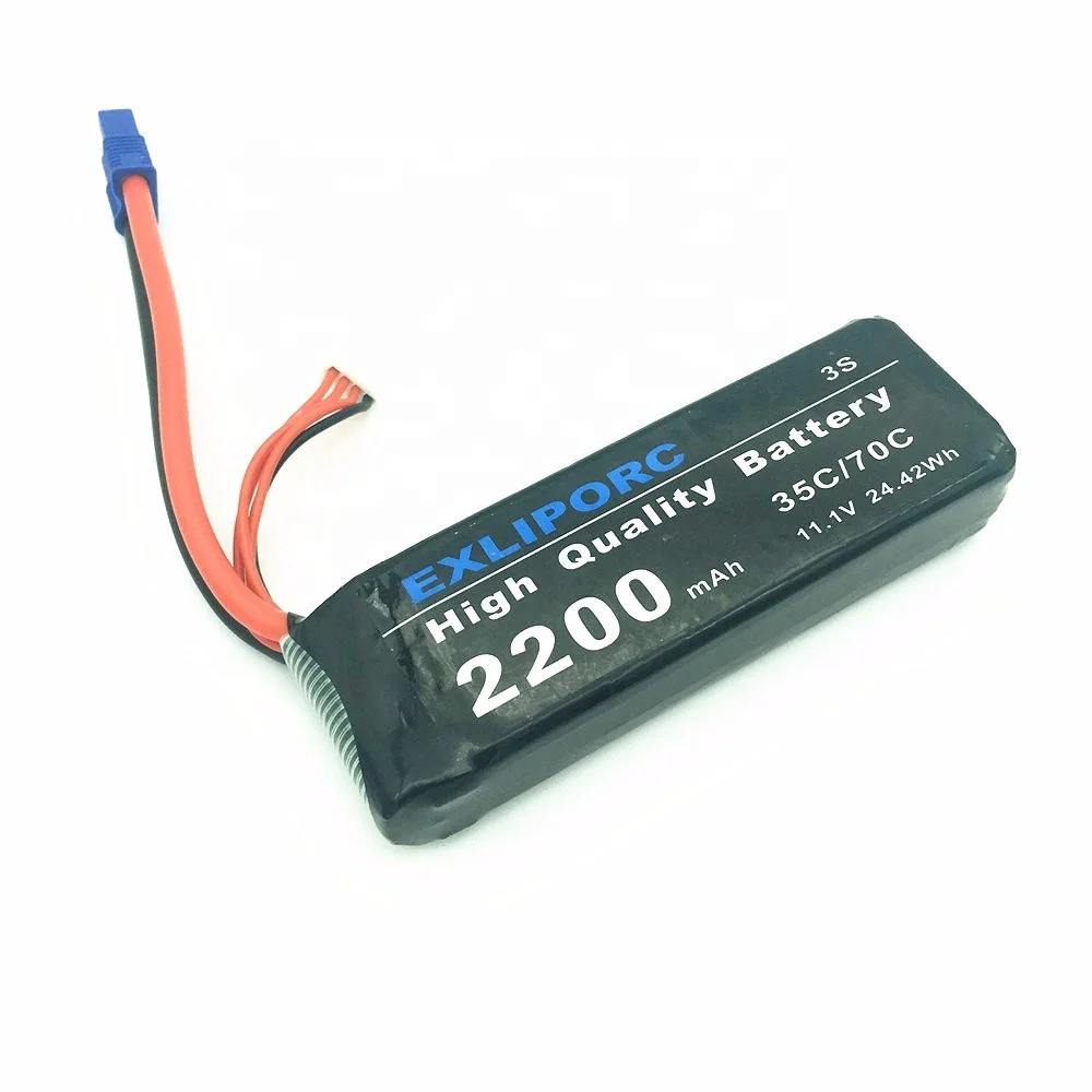 Factory Lipo battery 11.1V 70C 2200mAh 3S RC drone Battery T with Metal Plates for RC Car Truck Traxxas Tank RC Models