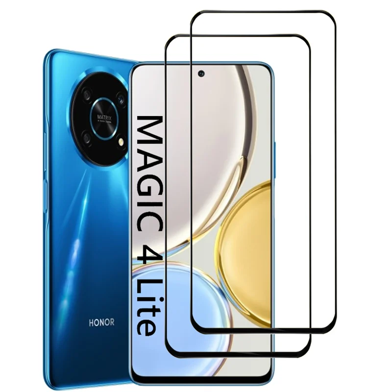 For Honor Magic 4 Lite 5G X7 X8 X9 Play 4T Glass 9D Screen Protector flim For Huawei Honor Magic 4 Lite Lens Tempered Glass