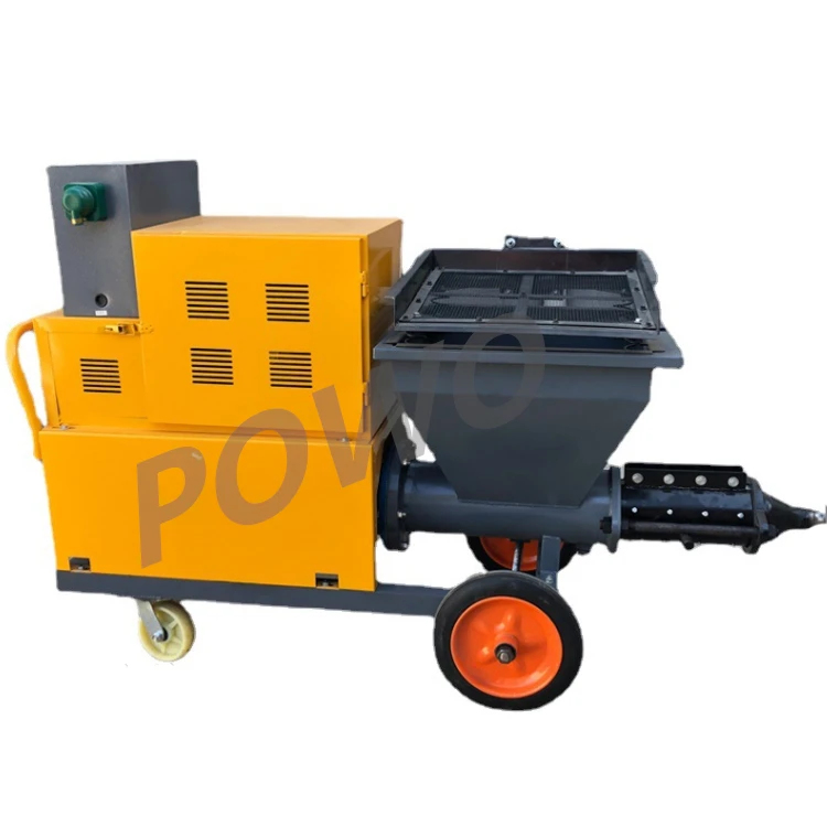 New Products Cement Concrete Mortar Wall Sprayer Grouting Plastering Pump Spraying Machine
