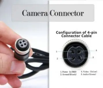 Food Trailer Car Reversing Parking Camera  Ahd Waterproof IP69K