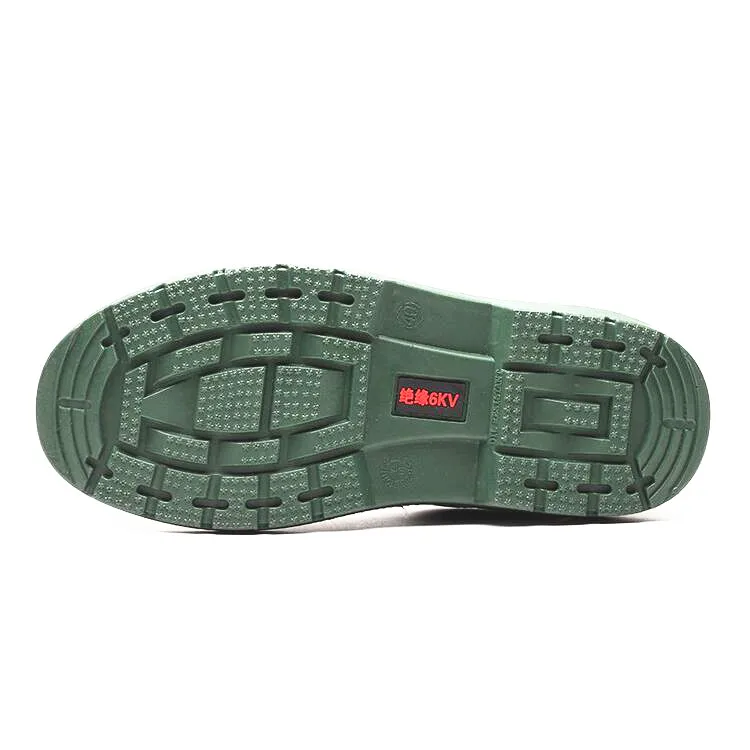 
Dielectric Leather Mining Safety Shoes with Steel Toe Oil resistant P-805 