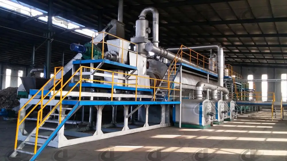 Pyrolysis Waste to Electricity Machine