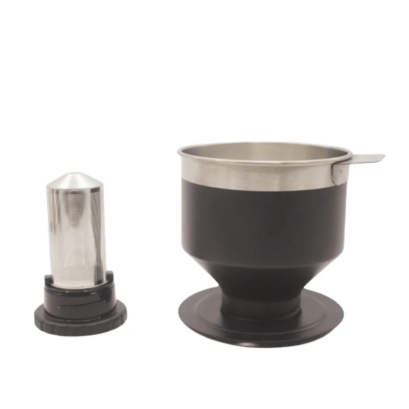 High Quality Food grade safe and reliable Reusable 304 Stainless Steel Coffee Filter Detachable For Cleaning