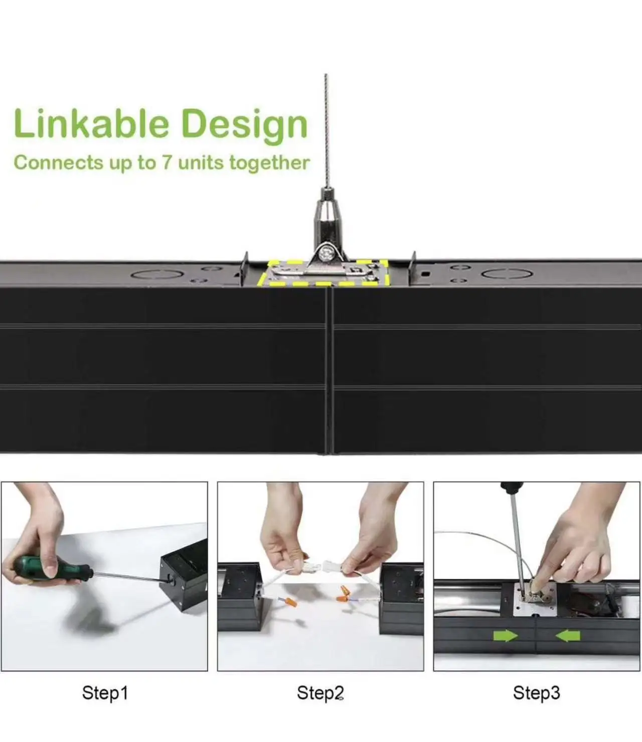 Good Quality Seamless Splice Linear Light Commercial Lamp Led Strip Light Ceiling Light For Gym Office Shopping Mall