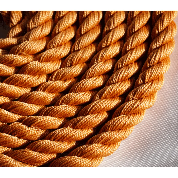 Tire Line Rope 3 Strands Twisted Rope Polyester Tire Line Fishing Wire Packing Rope