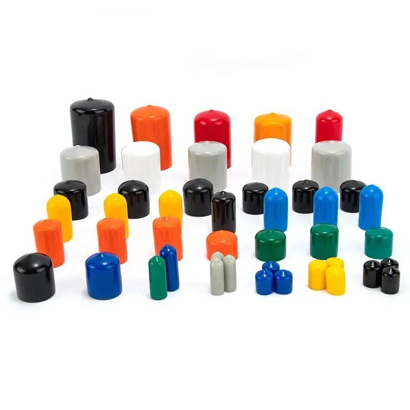 PVC Soft Rubber Vinyl pipe end cap cable end caps strut end cap