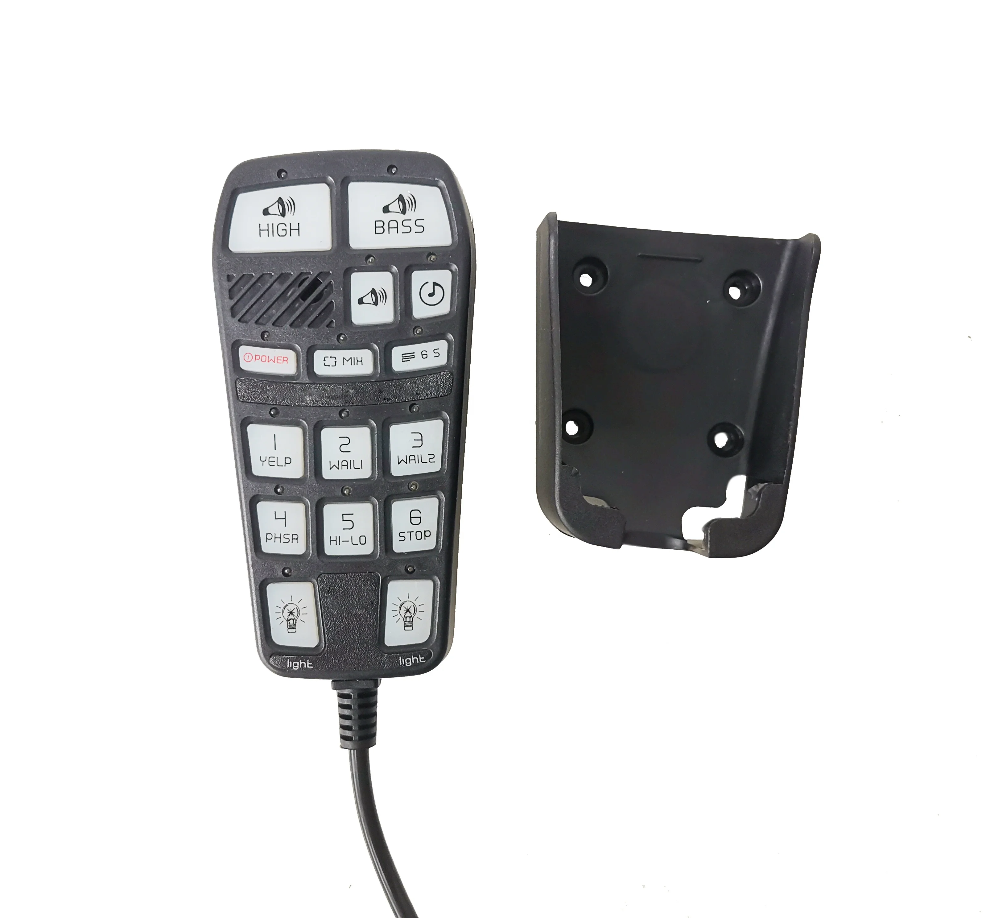 
100watt 200watt 300watt police and ambulance cars handheld controller Siren from factory 