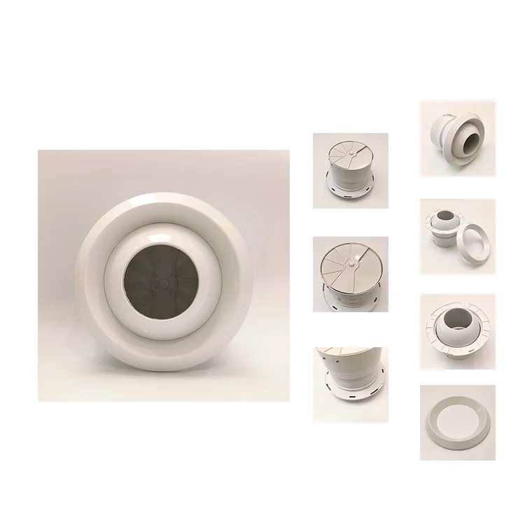 Пластиковая круглая насадка для глазного яблока сопло рассеиватель воздуха системы кондиционирования