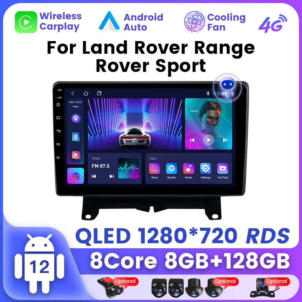 Система Android NaviFly TS10 TS18 8 ядер 6 + 128 ГБ для автомобиля