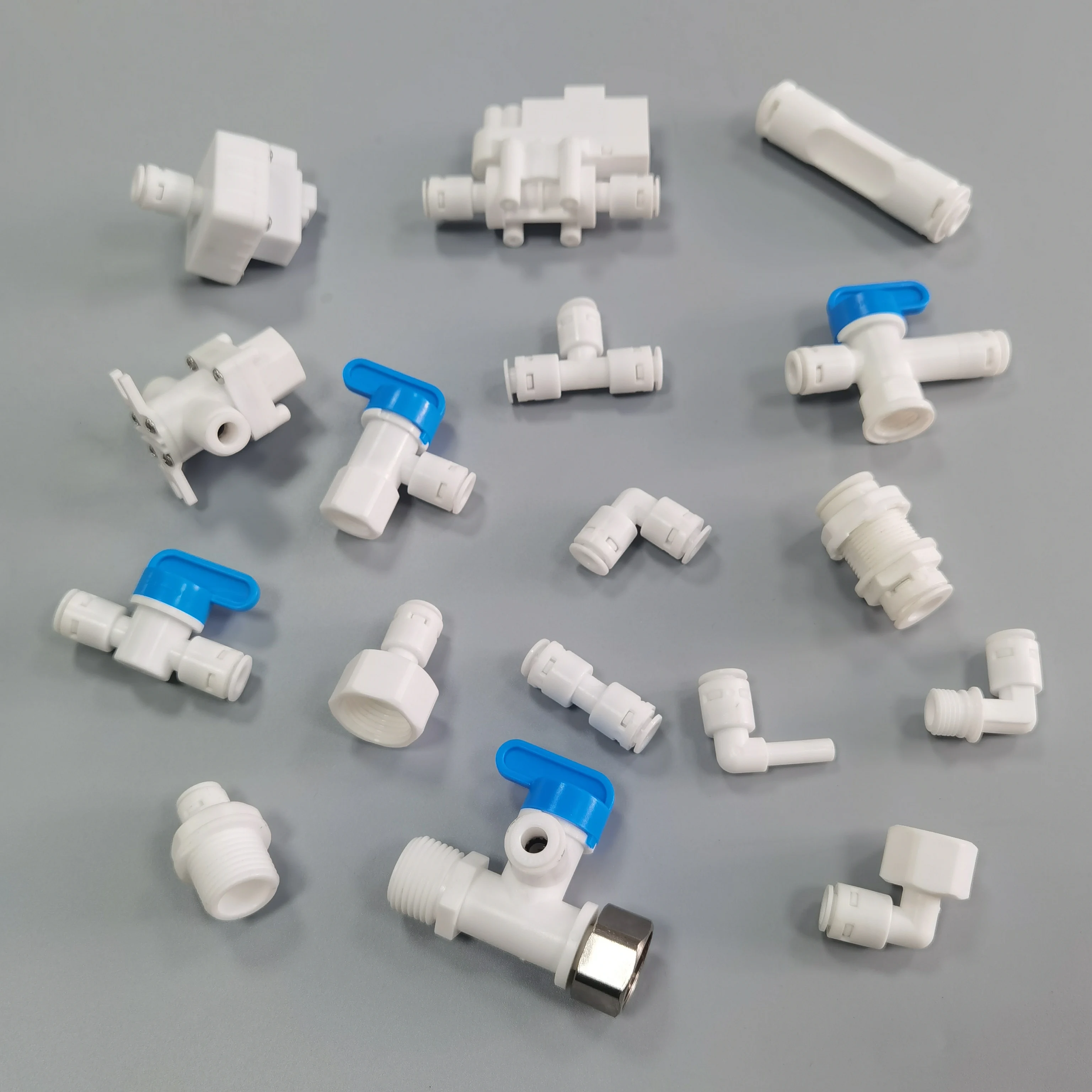 Запасные части ro фитинги для водопроводной трубы фитинг быстрого соединения шланга шаровой клапан