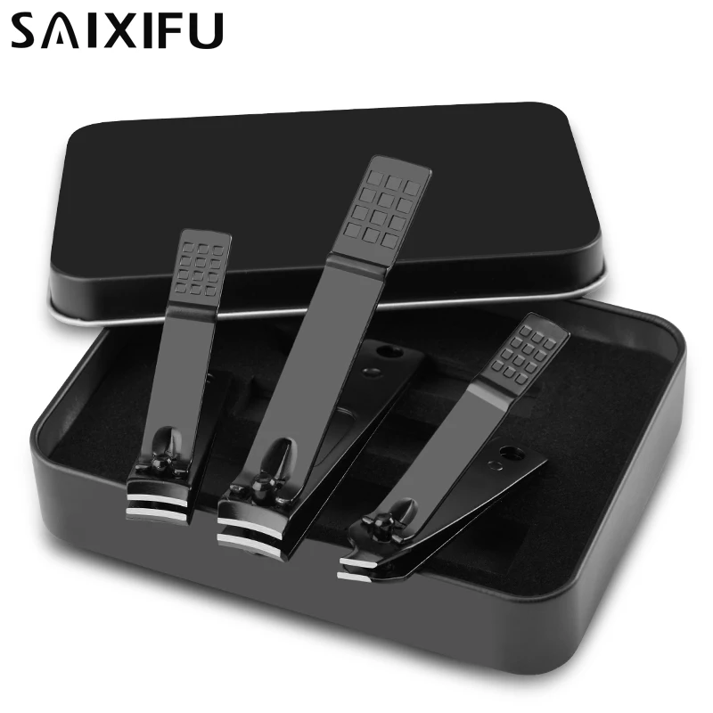 
High Quality 3PCS Stainless Steel Nail Clipper Gift Sets with Tin Box 