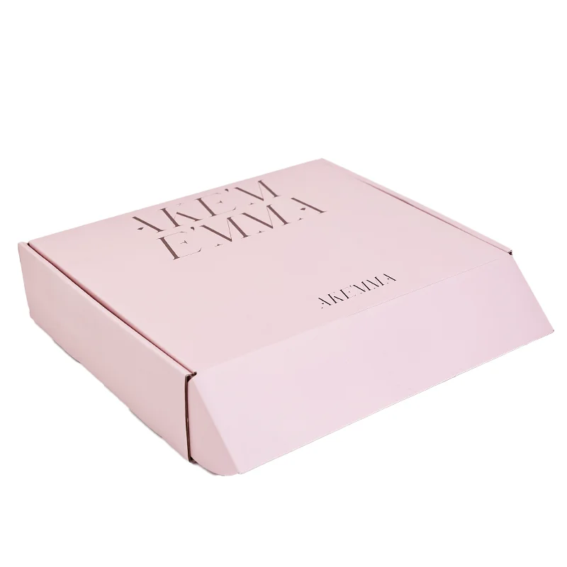 Custom logo Eco Friendly Manufacturers Factory Small big corrugated Paper Cardboard mailer boxes for packing clothes shoes