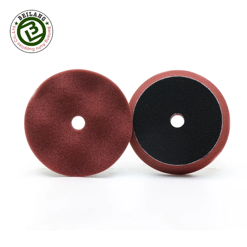 
Wholesale 100 mm Purple Medium Cut Foam Buffing Pad 3 inch Nano Rotary Polisher Polishing Pad Waxing Pad 