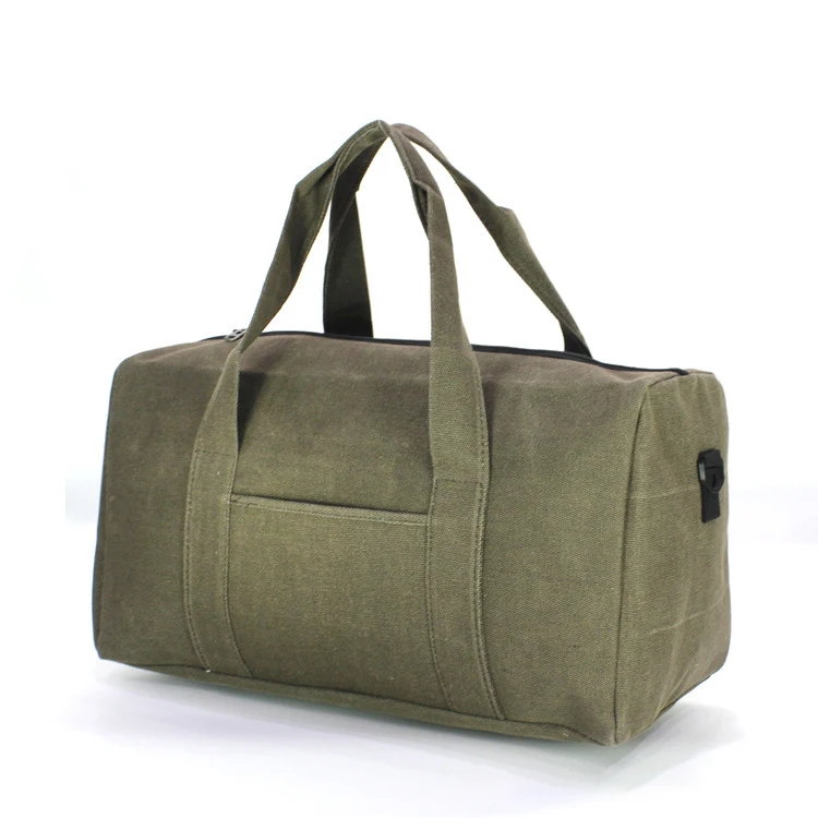 American Tactical Backpack Custom Waxed Canvas Tote Bags for Men Travel Bag Hand Luggage Duffle Gym Bag