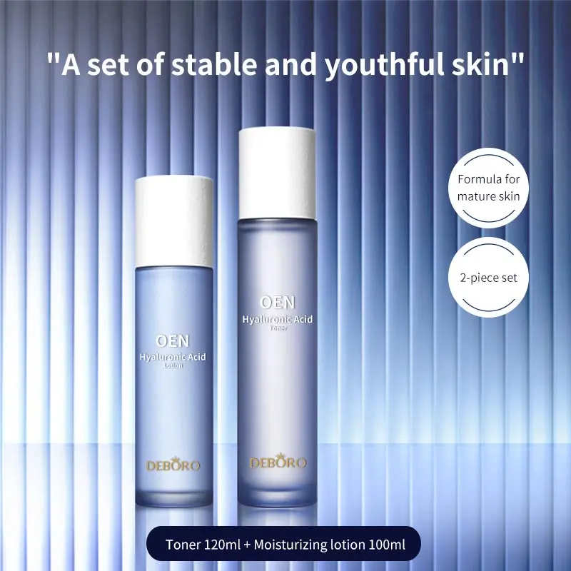 Private Label Natural Organic Facial Serum Skin Care Series Anti Aging Anti Acne Brighten For Skin Care Set