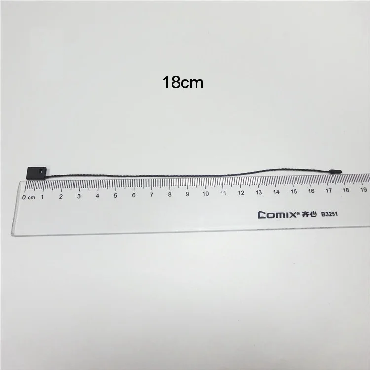 Custom Logo Plastic Clothing Hang Tag String for Garment Tags