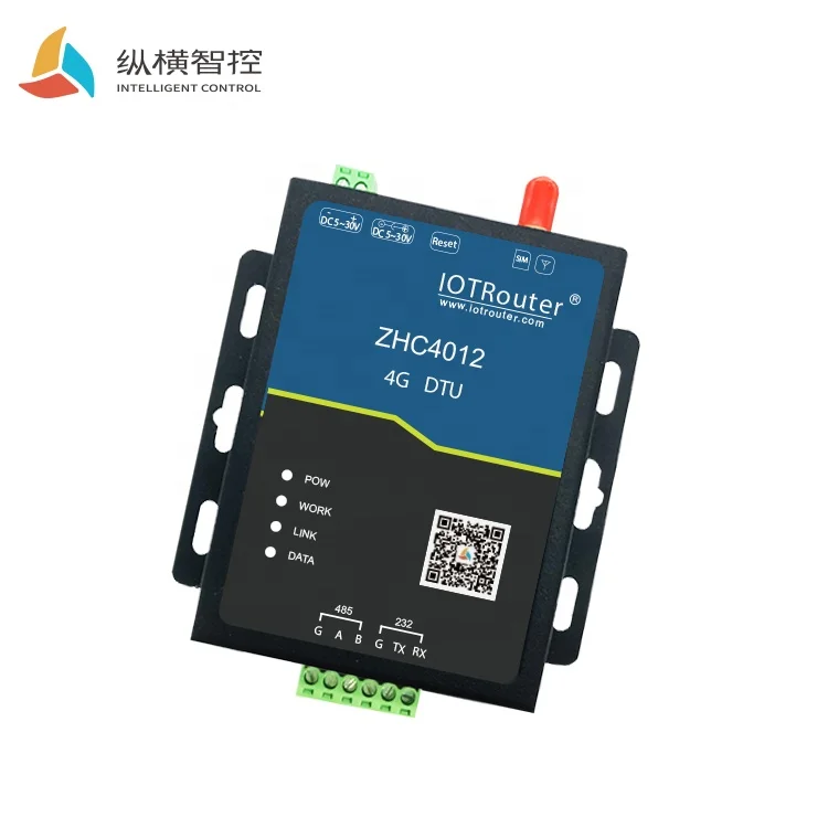 Модуль 4G DTU 232/485 Коммуникационный последовательный порт Беспроводная Прозрачная передача IoT модуль ZHC4012