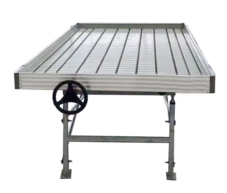 High Quality Cultivation Facilities Adjustable Layers Mobile Aluminum Mushroom Growing Shelves Cultivation