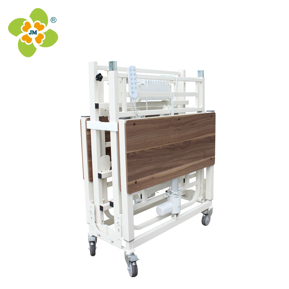 Five functions medical equipment for patient foldable electric hospital bed for home