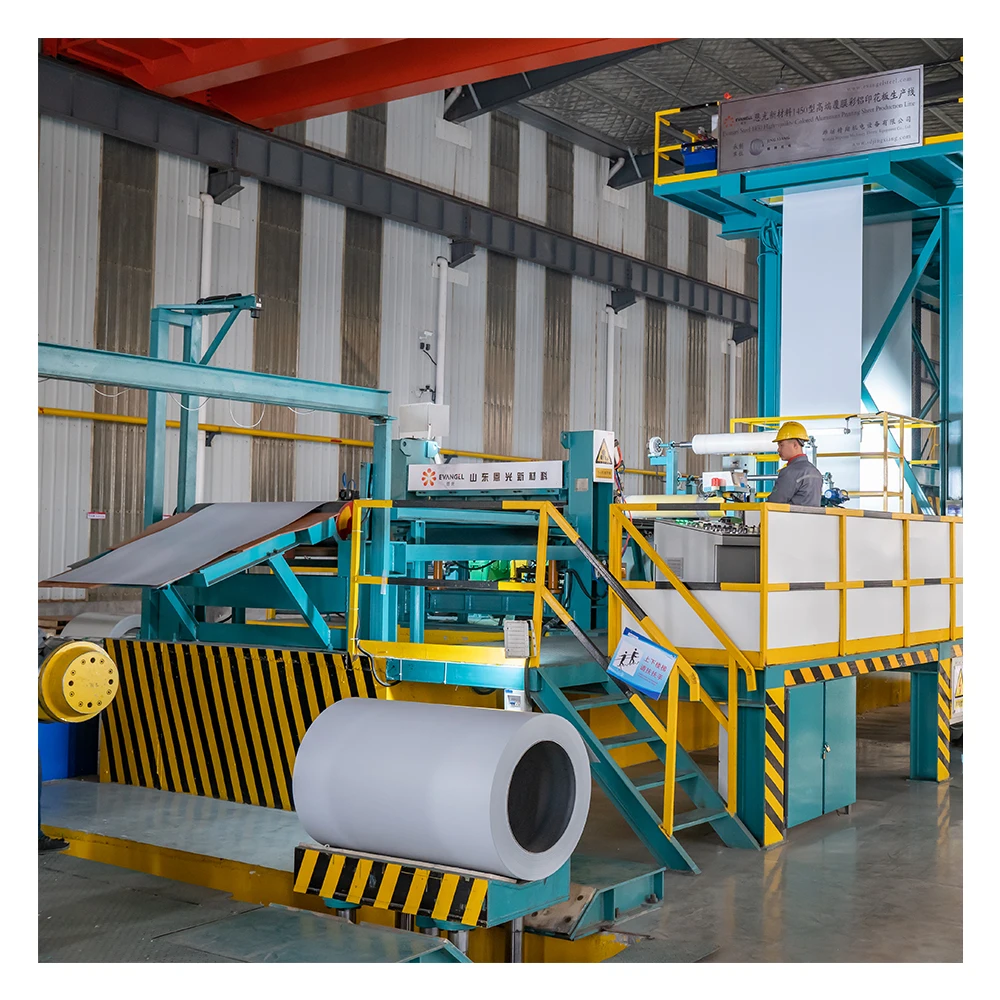 Coil coating process color coating line manufacturers with aluminum coating machine