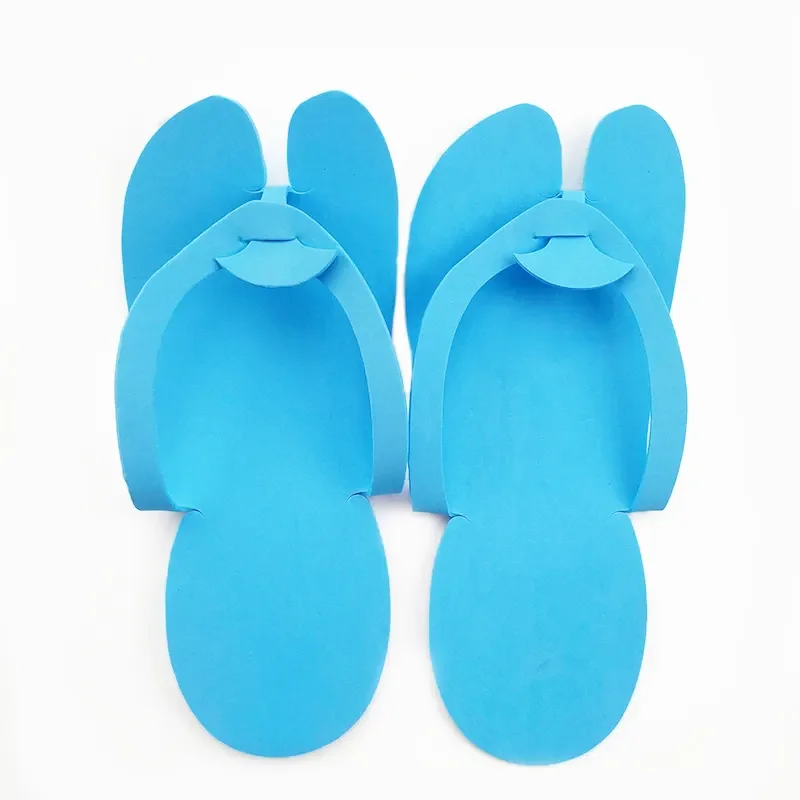 Manufacturer low price wholesale spa and hotel 2mm 5mm EVA portable disposable slippers