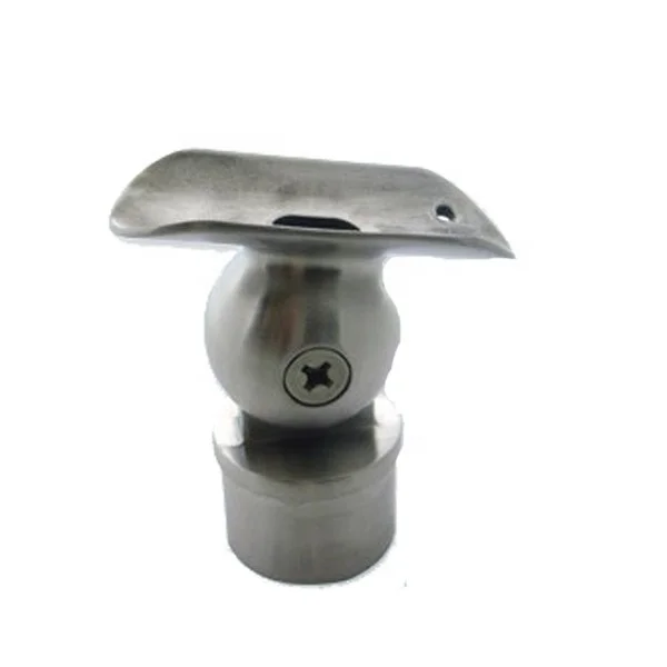 Stainless steel fixed baluster saddle support saddle hand railing bracket