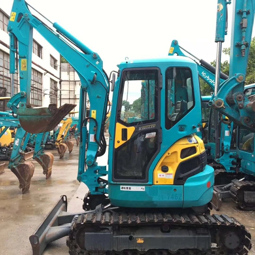 Kubota U35S мини-экскаватор б/у 3 5 t землечерпалка 3.5ton гусеничный экскаватор Япония оригинальный U35