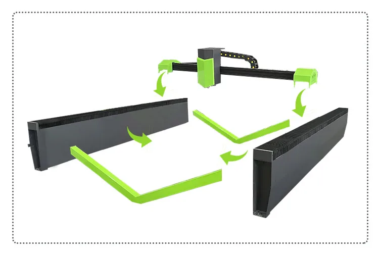 Easy to install detachable laser cutting machine simple operate fiber laser cutting machine for cutting carbon stainless steel