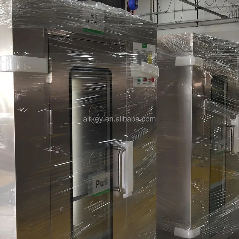 ISO 7 Air Shower индивидуальная Чистая комната Пищевая Промышленность класс 100 портативная воздушный Душ стальная коробка нержавеющая
