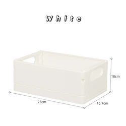 2022 Shunxing New Product Folding Storage Crate Box Portable Stackable Desktop Plastic Box Collapsible Box For Cosmetic Storage