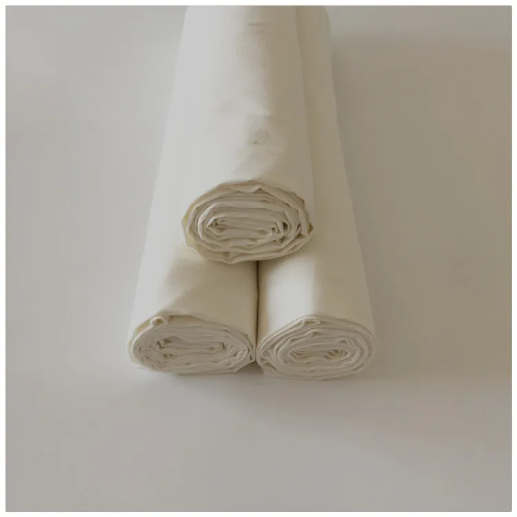 
unbleached 100% cotton calico / T/C polyester cotton gray fabric & grey cloth 