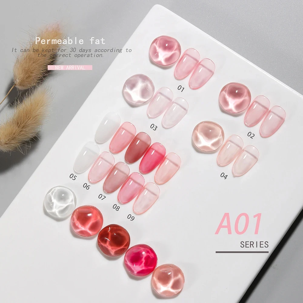 GELNAILY 9Color Gel Nail Polish Collection Kit New Design OEM/ODM Free Custom Unique Private Label UV Gel Polish Set