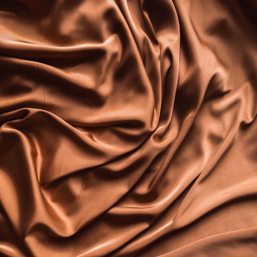 100% silk satin back crepe fabric for wedding dress