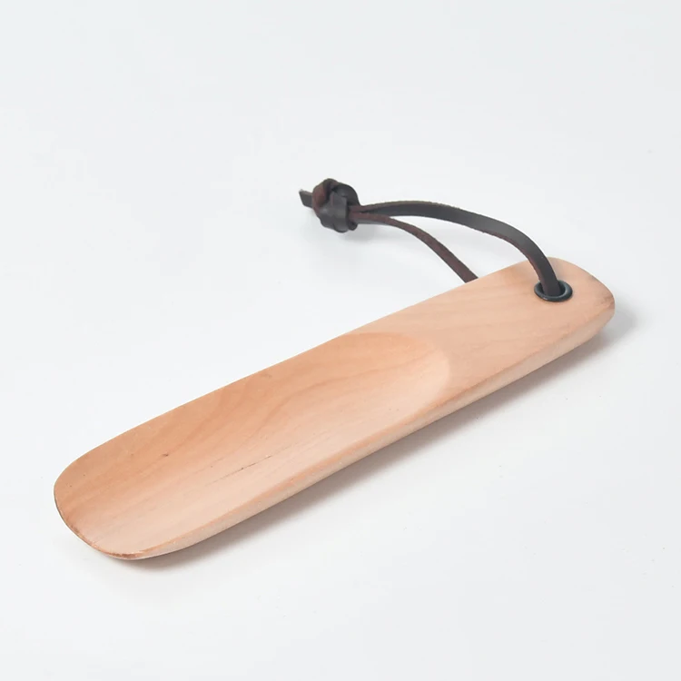 Портативный короткий Деревянный Мини-рожок для обуви с ручкой для мужчин, женщин, детей, пожилых людей