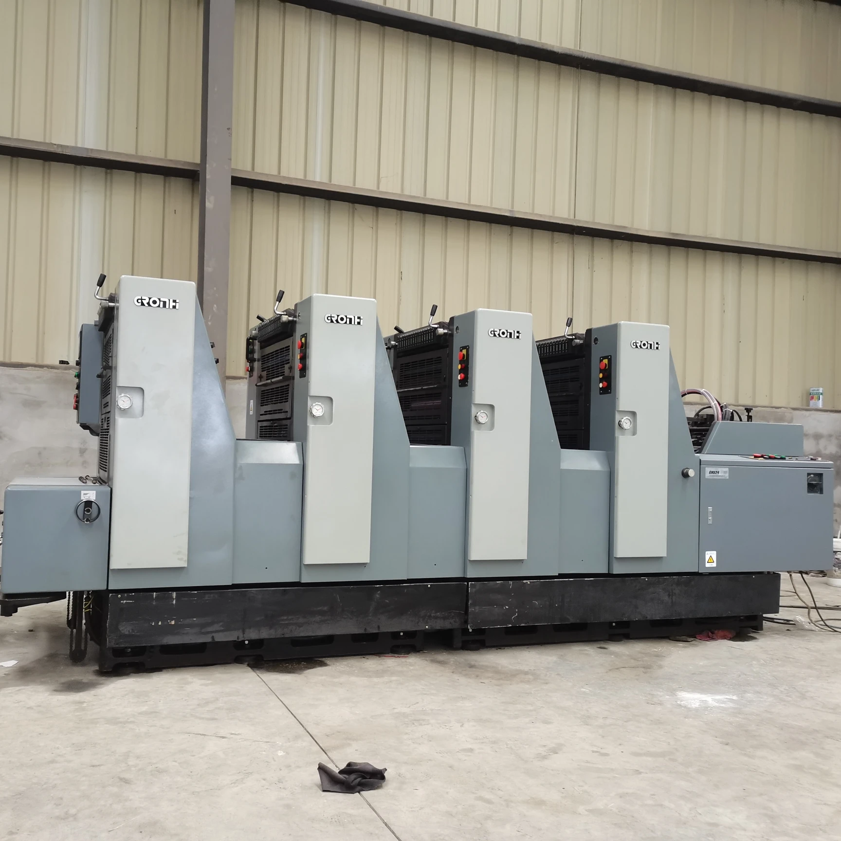 USED germany CMYK four 4 Colours GTO 52 offset printing machine press printer
