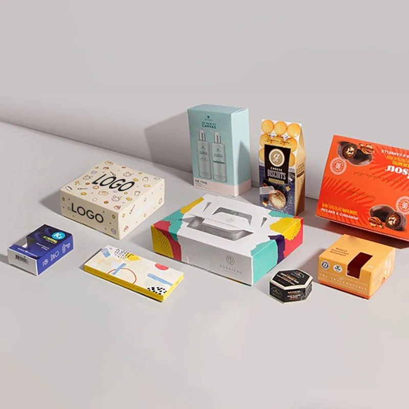 Factory Direct Grocery White Box Gift For Present Paper Packaging Boxes