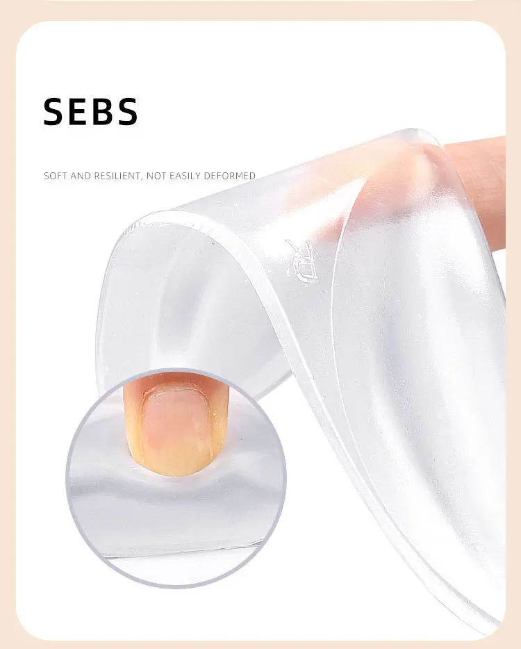 Hot selling gel material can be washed and not easily deformed Rear arch pad for foot