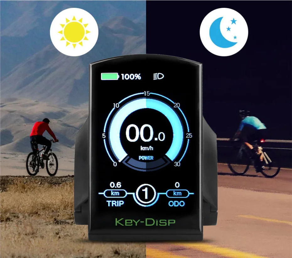Colorful lcd electric display KD986 electric screen for electric bike ebike kit other electric spare parts ebike screen