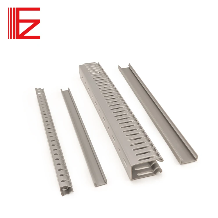 Cable Organizer Plastic Cable Ducts From Dongguan PVC Wiring Duct