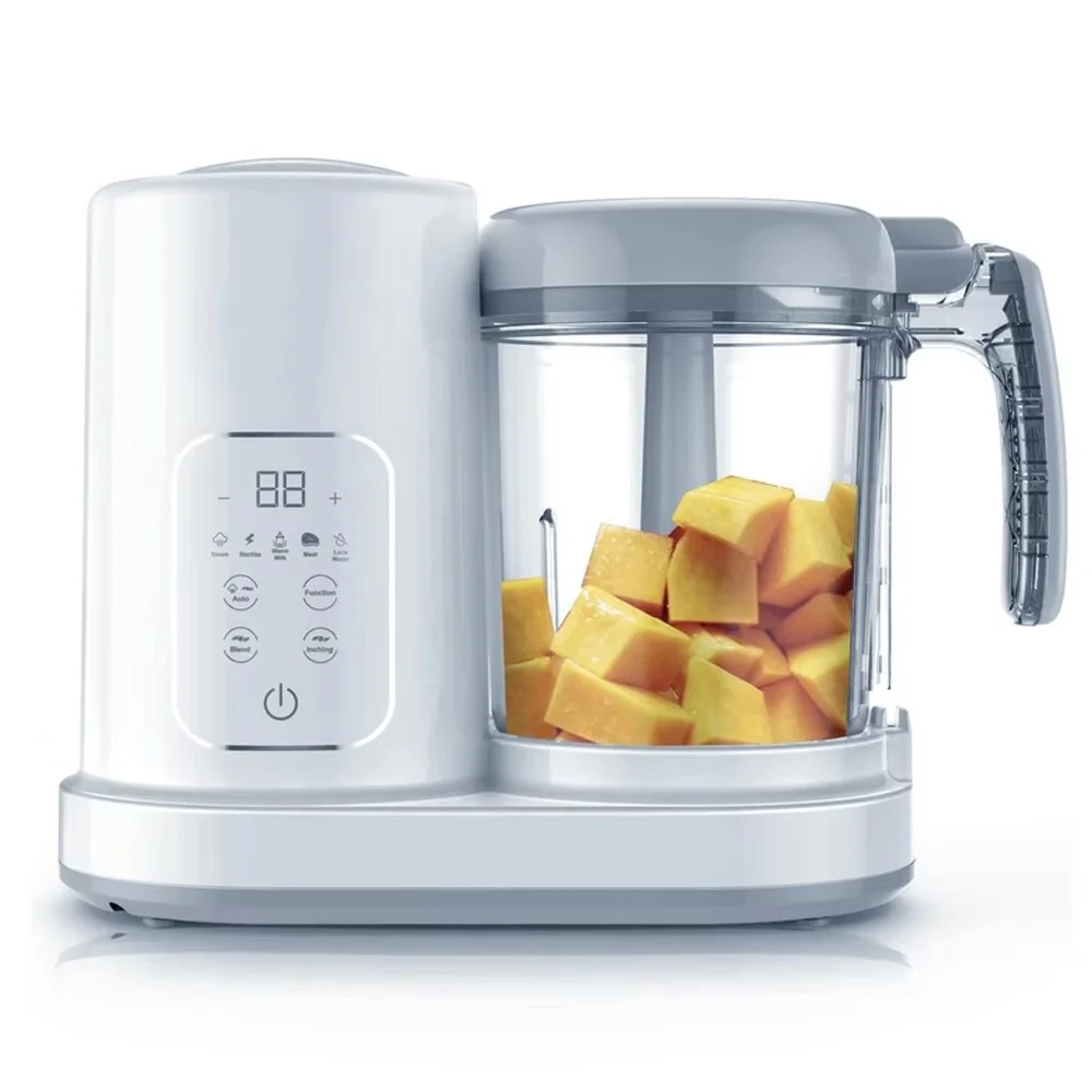 New design Digital 5 in 1 Multi function baby food proessor